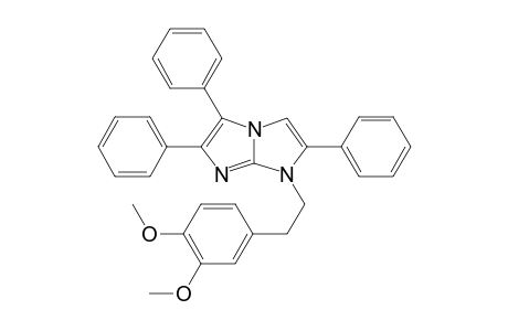 1-Homoveratryl-2,5,6-triphenyl-imidaz[1,2-a]imidazole