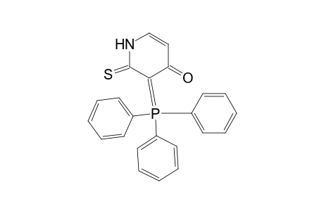 4(1H)-Pyridinone, 2,3-dihydro-2-thioxo-3-(triphenylphosphoranylidene)-