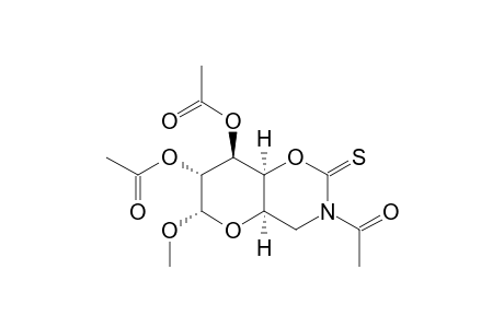 N-ACETYL-(5R)-(2,3-DI-O-ACETYL-4-DEOXY-1-O-METHYL-BETA-L-ARABINOPYRANOS)-[5,4-E]-TETRAHYDRO-1,3-OXAZINE-2-THIONE