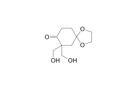 7,7-Bis-hydroxymethyl-1,4-dioxaspiro[4.5]decan-8-one