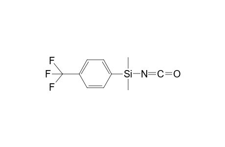 Dimethyl(4-(trifluoromethyl)phenyl)silyl isocyanate