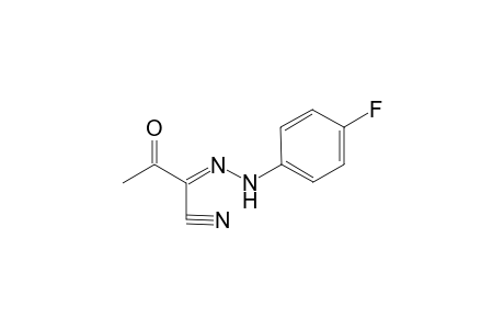 Butanoic acid, carbonitrile, 2-(4-fluorophenylhydrazono)-3-oxo-