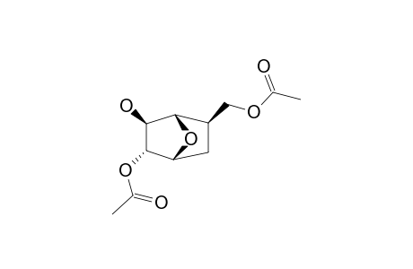(+/-)-6-EXO-ACETOXYMETHYL-3-ENDO-ACETOXY-2-EXO-HYDROXY-7-OXA-BICYCLO-[2.2.1]-HEPTANE