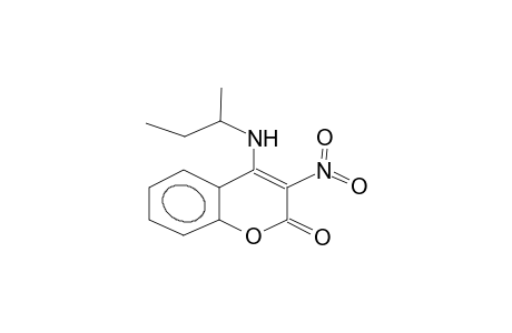 3-nitro-4-(2-butylamino)coumarine
