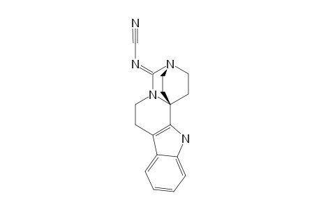 4-CYANIMINO-1,2,3,4,6,7,12,12B-OCTAHYDRO-3,12B-ETHANOPYRIMIDO-[1',6':1,2]-PYRIDO-[3,4-B]-INDOLE