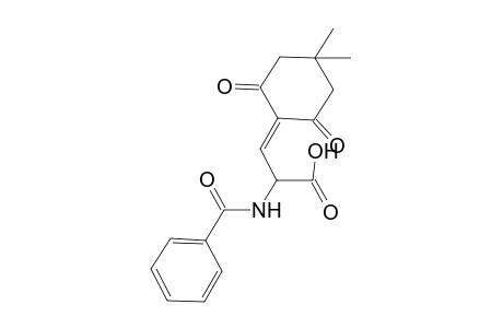 N-Benzoyl-3-(4,4-dimethyl-2,6-dioxocyclohexylidene)alanine
