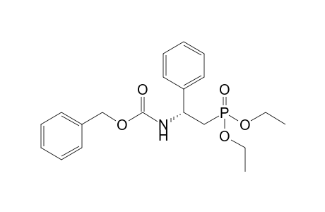 (phenylmethyl) N-[(1R)-2-diethoxyphosphoryl-1-phenyl-ethyl]carbamate