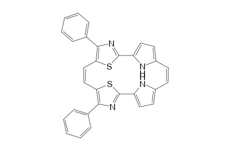 2,7-Diphenyl-3,20 : 6,9-di(epi)-thio-10,13 ; 16, 19-diimino-1,8-diaza[20]annulene