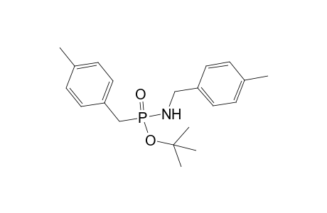 Phosphonamidic acid, N,P-bis[(4-methylphenyl)methyl]-, 1,1-dimethylethyl ester