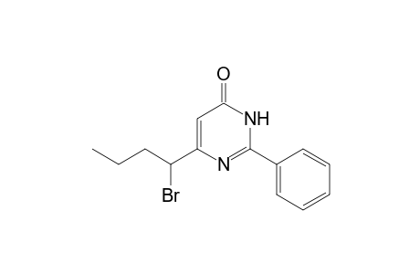 6-(1-Bromobutyl)-2-phenylpyrimidin-4(3H)-one