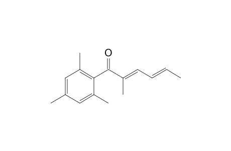 (2E,4E/Z)-2-Methyl-1-(2,4,6-trimethylphenyl)hexa-2,4-dien-1-one