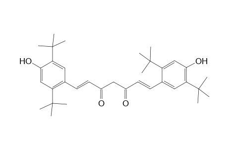 1,7-bis[ 2',5'-(di-t-Butyl)-4'-hydroxyphenyl)-1,6-heptadiene-3,5-dione