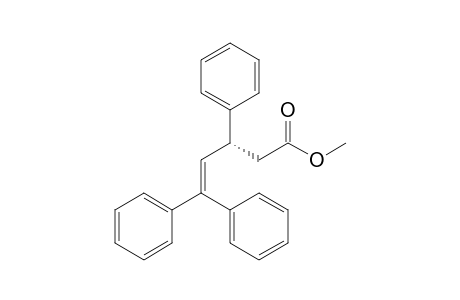 Methyl 3,5,5-triphenylpent-4-enoate