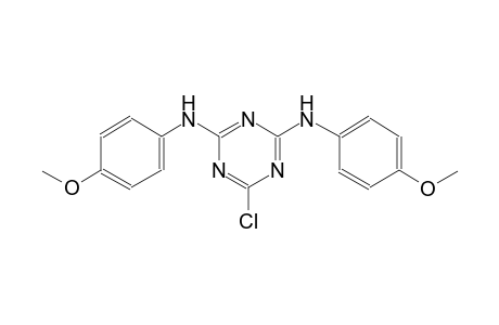 6-Chloro-N,N'-bis(4-methoxyphenyl)-[1,3,5]triazine-2,4-diamine