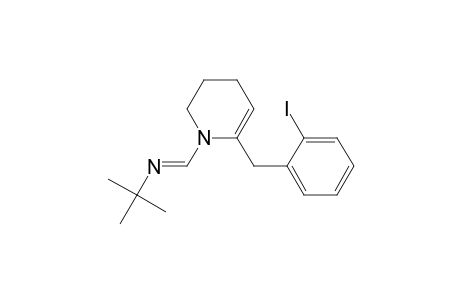 N-(N'-tert-Butylformimidoyl)-6-[(2-iodophenyl)methyl]-1,2,3,4-tetrahydropyridine