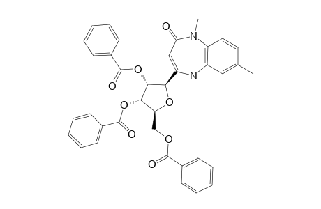 1,7-DIMETHYL-4-[1-(2,3,5-TRI-O-BENZOYL-BETA-D-RIBOFURANOSYL)-OXO]-1,3-DIHYDRO-2H-1,5-BENZODIAZEPIN-2-ONE