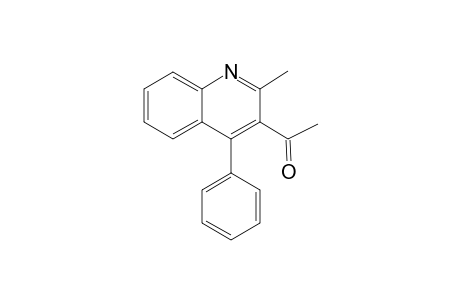 1-(2-Methyl-4-phenyl-3-quinolinyl)ethanone