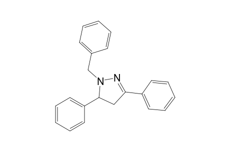 1-Benzyl-3,5-diphenyl-4,5-dihydro-1H-pyrazole