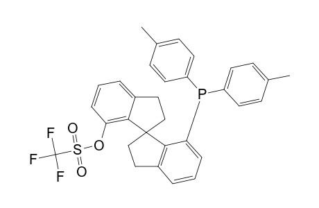 (R)-7-DI-(PARA-METHYLPHENYL)-PHOSPHINO-7'-TRIFLUOROMETHANESULFONYLOXY-1,1'-SPIROBIINDANE