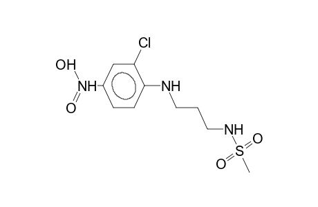 N-methylsulfonyl-N'-(2-chloro-4-nitrophenyl)trimethylenediamine