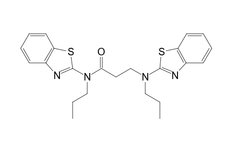 1-(N-propyl-N-(2-benzothiazolyl)carbamoyl)-2-(N-propyl-N-(2-benzothiazoly)amino)ethane