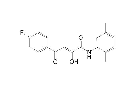 (2Z)-N-(2,5-dimethylphenyl)-4-(4-fluorophenyl)-2-hydroxy-4-oxo-2-butenamide