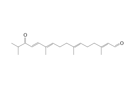 3,7,11,15-Tetramethyl-14-oxo-2,6,10,12-hexadecatetraenal