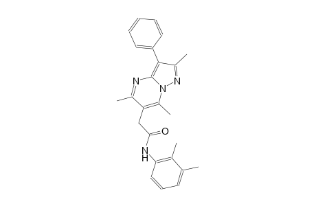 pyrazolo[1,5-a]pyrimidine-6-acetamide, N-(2,3-dimethylphenyl)-2,5,7-trimethyl-3-phenyl-