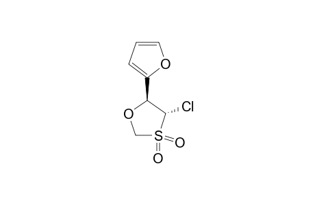 4-CHLORO-5-(2-FURYL)-1,3-OXATHIOLANE-3,3-DIOXIDE