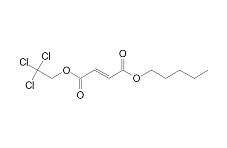 Fumaric acid, pentyl 2,2,2-trichloroethyl ester