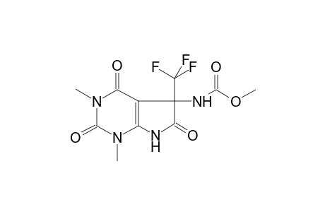 Carbamic acid, [2,3,4,5,6,7-hexahydro-1,3-dimethyl-2,4,6-trioxo-5-(trifluoromethyl)-1H-pyrrolo[2,3-d]pyrimidin-5-yl]-, methyl ester