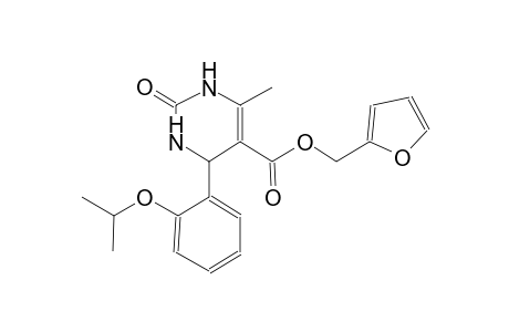 5-pyrimidinecarboxylic acid, 1,2,3,4-tetrahydro-6-methyl-4-[2-(1-methylethoxy)phenyl]-2-oxo-, 2-furanylmethyl ester