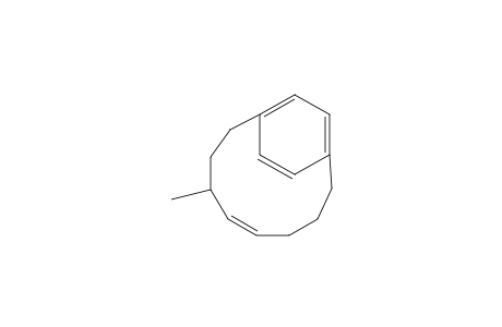 Bicyclo[8.2.2]tetradeca-5,10,12,13-tetraene, 4-methyl-, (E)-