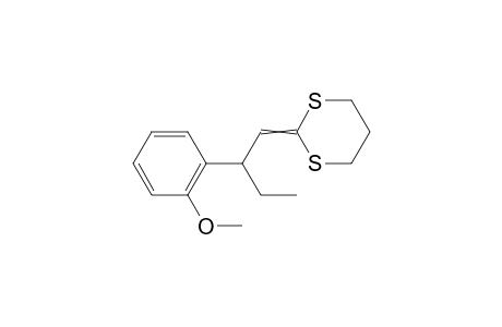 2-(2-(2-methoxyphenyl)butylidene)-1,3-dithiane