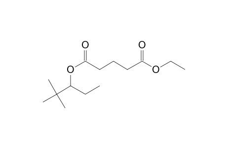 Glutaric acid, 2,2-dimethylpent-3-yl ethyl ester