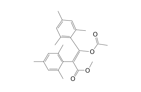 (Z)-3-acetoxy-2,3-dimesityl-acrylic acid methyl ester