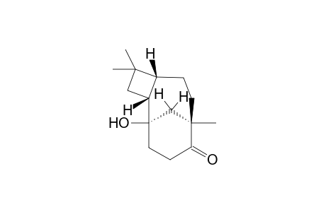 Sesquiterpenoid-9-one [4,4,8-trimethyltricyclo[6.3.1.0(2,5)]undecane-1-ol-9-one]