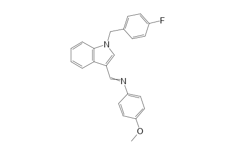 N-{[1-(4-Fluorobenzyl)-1H-indol-3-yl]methylene}-4-methoxyaniline