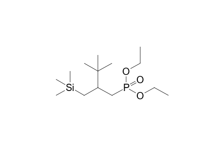2-(Trimethylsilanyl-methyl)-3,3-dimethylbutyl-phosphonic Acid Diethyl Ester