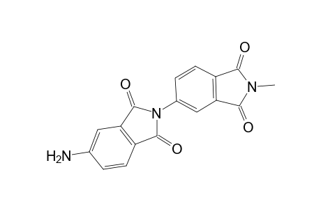 Isoindole-1,3(1H,3H)-dione, 5-amino-2-(1,3-dihydro-2-methyl-1,3-dioxoisoindol-5-yl)-