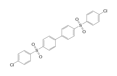 4,4'-Bis[(4-chlorophenyl)sulfonyl]-1,1'-biphenyl