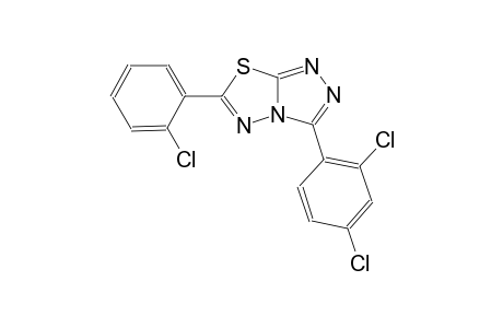 6-(2-chlorophenyl)-3-(2,4-dichlorophenyl)[1,2,4]triazolo[3,4-b][1,3,4]thiadiazole
