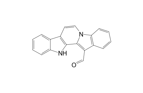 12H-indolo[2,1-a]$b-carboline-13-carbaldehyde