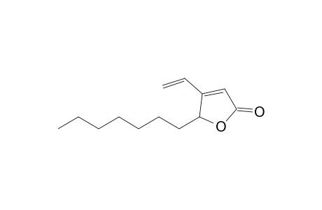 2-Heptyl-3-vinyl-2H-furan-5-one