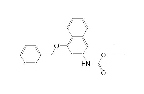 N-(4-benzoxy-2-naphthyl)carbamic acid tert-butyl ester
