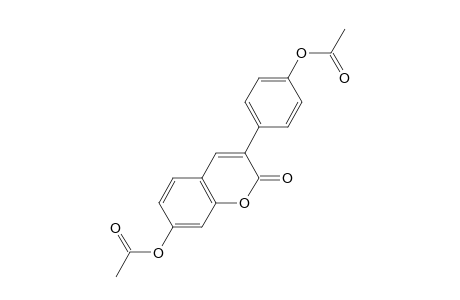 7-HYDROXY-3-(p-HYDROXYPHENYL)COUMARIN, DIACETATE