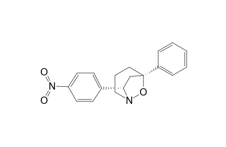 (5R*,7S*)-7-p-nitrophenyl-5-phenyl-8-oxa-1-azabicyclo[3.2.1]octane