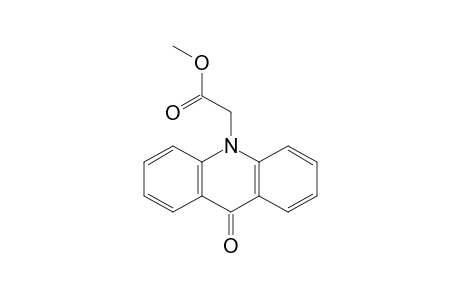10(9H)-Acridineacetic acid, 9-oxo-, methyl ester