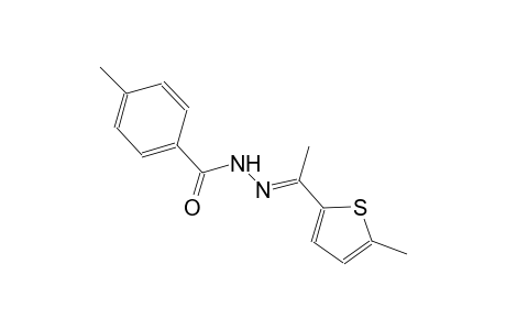 4-methyl-N'-[(E)-1-(5-methyl-2-thienyl)ethylidene]benzohydrazide