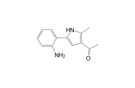 Ethanone, 1-[5-(2-aminophenyl)-2-methyl-1H-pyrrol-3-yl]-